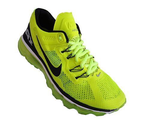 Tênis Nike Air Max 2013 Verde e Preto